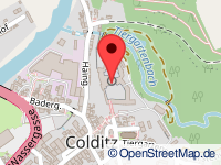 map of Colditz (city)