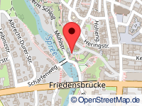 Karte von Bautzen / Budyšin