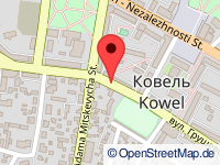 map of Kovel (city)