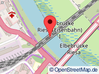 map of Riesa (city)