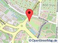 Karte von Sorau (Gemeinde) / gmina Żary