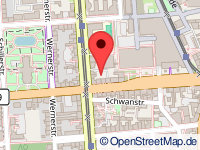 Karte von Cottbus / Chósebuz