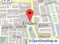map of Emden