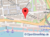 Karte von Hamburg (Stadt)