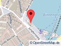 Karte von Hamburg (Stadt)