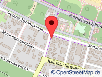 map of Świnoujście miasto / Swinemünde (city)