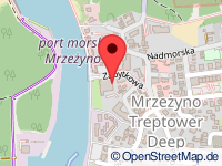 Karte von Gemeinde Großmöllen / gmina Mielno