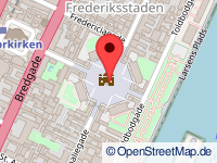 map of Copenhagen / København