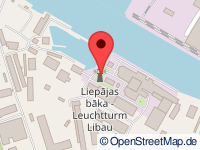 Karte von Libau / Liepāja / Līepõ