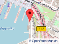 map of Oslo / Kristiania city