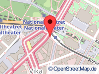 map of Oslo / Kristiania city