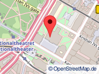 Karte von Stadt Oslo / Kristiania