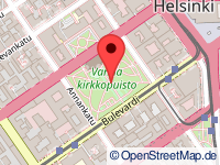 Karte von Helsinki