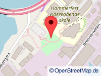 map of Hammerfest / Hámmerfeastta (municipality)